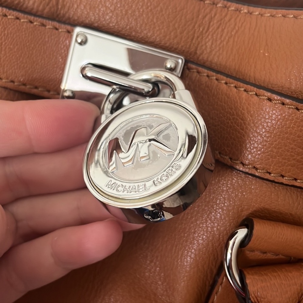 NWOT Michael Kors Large Hamilton - Picture 6 of 14
